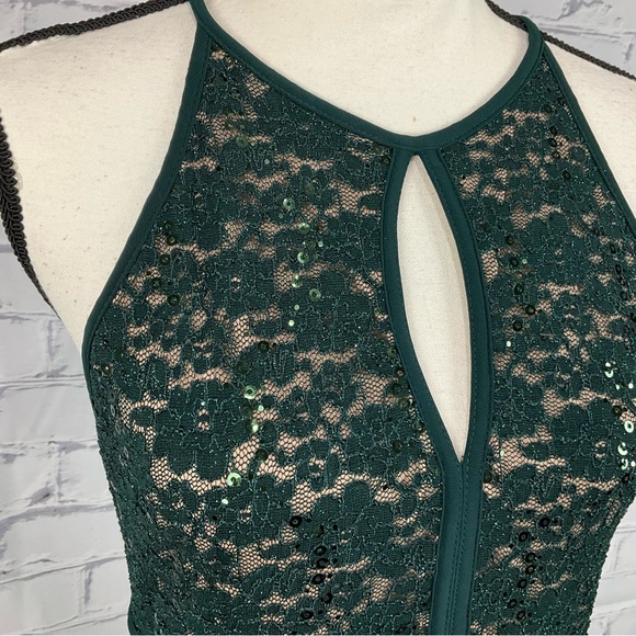 Night Way Lace Bodice Prom Dress, Size 8 - Picture 3 of 14